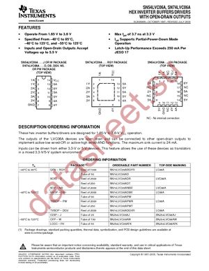 SN74LVC06AD datasheet  